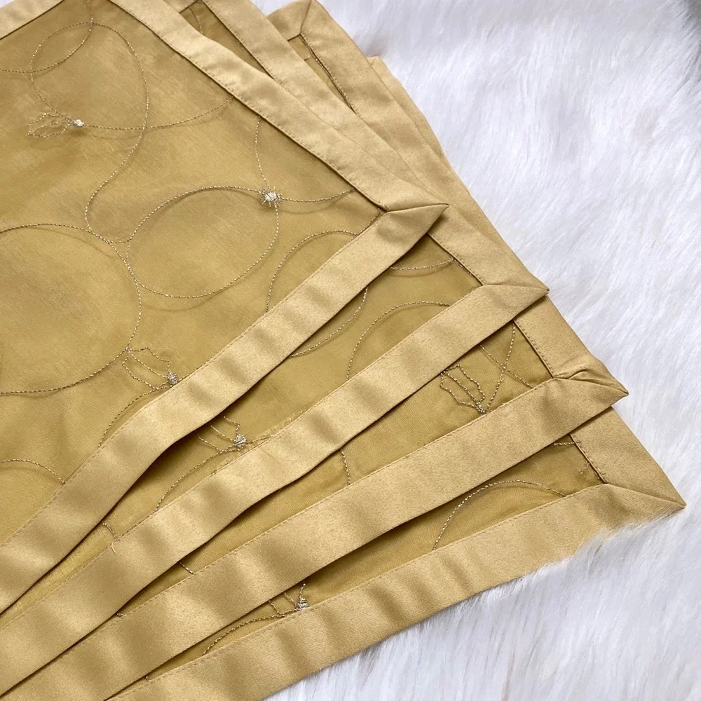 5 Piece Gold Table Set